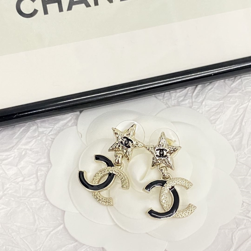 Ch*el earrings
